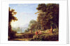 Landscape with Apollo and Marsyas, 1639-40 by Claude Lorrain