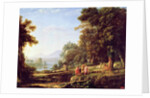 Landscape with Apollo and Marsyas, 1639-40 by Claude Lorrain
