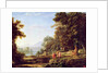 Landscape with Apollo and Marsyas, 1639-40 by Claude Lorrain