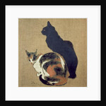 Deux chats, 1894 by Theophile Alexandre Steinlen
