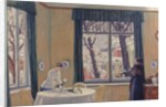 In the Room. Winter, 1915 by Boris Mikhailovich Kustodiev
