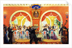 Wedding Feast, 1917 by Boris Mikhailovich Kustodiev