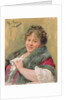 Portrait of Tatiana Olga Shchepkina-Kupernik 1914 by Ilya Efimovich Repin