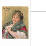 Portrait of Tatiana Olga Shchepkina-Kupernik 1914 by Ilya Efimovich Repin