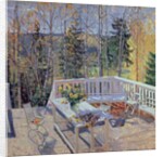 Deserted Terrace, 1911 by Stanislav Schukovsky