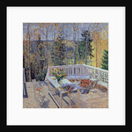 Deserted Terrace, 1911 by Stanislav Schukovsky