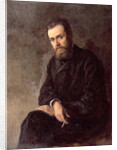 Portrait of Gleb I. Uspensky 1884 by Nikolai Aleksandrovich Yaroshenko