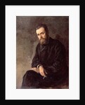 Portrait of Gleb I. Uspensky 1884 by Nikolai Aleksandrovich Yaroshenko