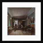 Interior of Bykov's House, 1850s by Grigory Vasilievich Yurov