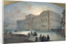 View of the Mariinsky Palace in Winter, 1863 by Vasili Semenovich Sadovnikov