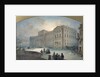 View of the Mariinsky Palace in Winter, 1863 by Vasili Semenovich Sadovnikov
