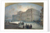 View of the Mariinsky Palace in Winter, 1863 by Vasili Semenovich Sadovnikov