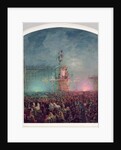 The Unveiling of the Nicholas I Memorial in St. Petersburg, 1857 by Vasili Semenovich Sadovnikov