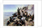 The Defence of the 'Eagle Aerie' on the Shipka in 1877, 1893 by Andrei Nikolaevich Popov