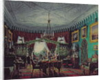 Drawing Room of Empress Alexandra Feodorovna 1850s by Eduard Hau