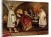 Tsar Alexei Mikhailovich Meeting His Bride, Maria Miloslavasky, 1887 by Mikhail Vasilievich Nesterov