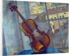 Violin, 1918 by Kuzma Sergeevich Petrov-Vodkin