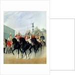 Emperor Nicholas I and Grand Duke Alexander in St. Petersburg, 1843 by Karl Karlovich Piratsky