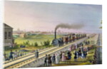 Opening of the First Railway Line from Tsarskoe Selo to Pavlovsk in 1837 by School Russian