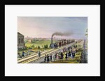 Opening of the First Railway Line from Tsarskoe Selo to Pavlovsk in 1837 by School Russian