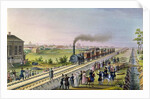 Opening of the First Railway Line from Tsarskoe Selo to Pavlovsk in 1837 by School Russian