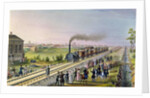 Opening of the First Railway Line from Tsarskoe Selo to Pavlovsk in 1837 by School Russian