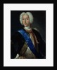 Portrait of Tsar Peter II by Johann Heinrich Wedekind