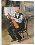 A Violin Maker, 1914 by Vladimir Egorovic Makovsky