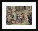 Council calling Michael F. Romanov to the Reign, 1880 by Aleksei Danilovich Kivshenko