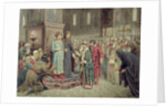 Council calling Michael F. Romanov to the Reign, 1880 by Aleksei Danilovich Kivshenko