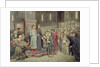 Council calling Michael F. Romanov to the Reign, 1880 by Aleksei Danilovich Kivshenko