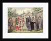 Duke Dimitry and St. Sergy at Redonezh before Battle with Tartars, 1880 by Aleksei Danilovich Kivshenko
