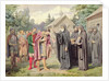 Duke Dimitry and St. Sergy at Redonezh before Battle with Tartars, 1880 by Aleksei Danilovich Kivshenko