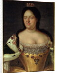 Portrait of Empress Anna Ioannovna by Johann Heinrich Wedekind