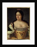 Portrait of Empress Anna Ioannovna by Johann Heinrich Wedekind