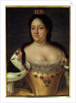 Portrait of Empress Anna Ioannovna by Johann Heinrich Wedekind