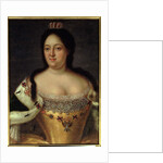 Portrait of Empress Anna Ioannovna by Johann Heinrich Wedekind