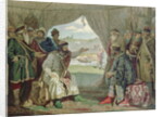 The Convention of Princes with Grand Duke Vladimir Monomakh II at Dolob in 1103, 1880 by Aleksei Danilovich Kivshenko
