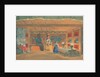 Stage design for Rimsky-Korsakov's opera the 'The Tsar's bride', 1920 by Boris Mikhailovich Kustodiev