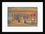 Stage design for Rimsky-Korsakov's opera the 'The Tsar's bride', 1920 by Boris Mikhailovich Kustodiev