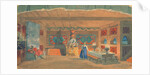 Stage design for Rimsky-Korsakov's opera the 'The Tsar's bride', 1920 by Boris Mikhailovich Kustodiev