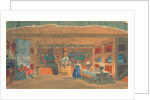 Stage design for Rimsky-Korsakov's opera the 'The Tsar's bride', 1920 by Boris Mikhailovich Kustodiev