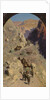 Artillery in the Caucasian mountains, 1883 by Vasilij Dmitrievich Polenov