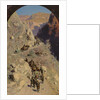 Artillery in the Caucasian mountains, 1883 by Vasilij Dmitrievich Polenov