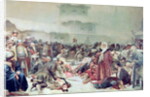 Destruction of Novgorod by Tsar Ivan III 1889 by Klavdiy Vasilievich Lebedev