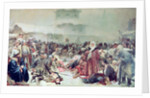 Destruction of Novgorod by Tsar Ivan III 1889 by Klavdiy Vasilievich Lebedev