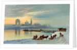 The Angara Embankment in Irkutsk, 1886 by Nikolai Florianovich Dobrovolsky