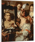 Old Coquette by Bernardo Strozzi