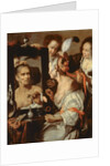 Old Coquette by Bernardo Strozzi