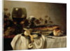Breakfast, 1646 by Pieter Claesz
